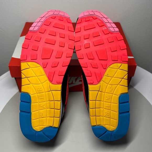 RARE NIKE MEN’S AIR MAX 1 SE THE CHINA TOWN NEW YORK 2020 SIZE 10 - Picture 11 of 12
